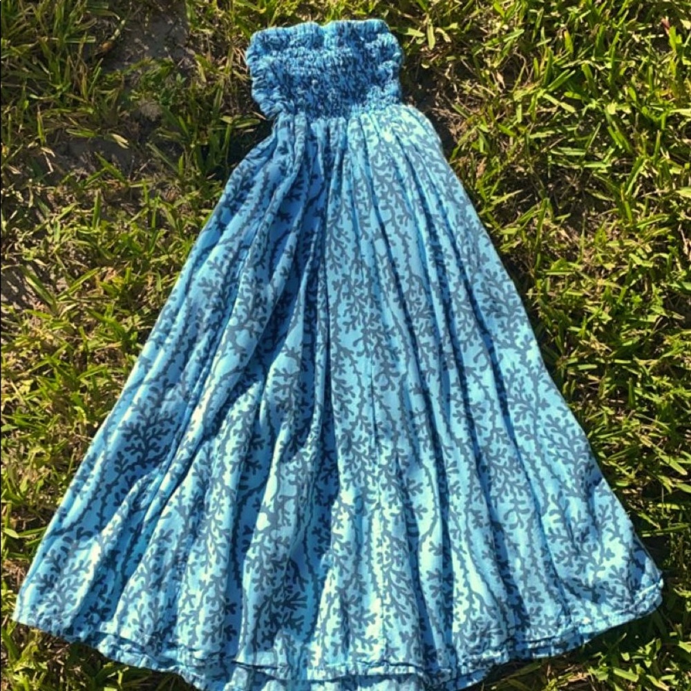 Lani Lau Strapless Dress Size M/L